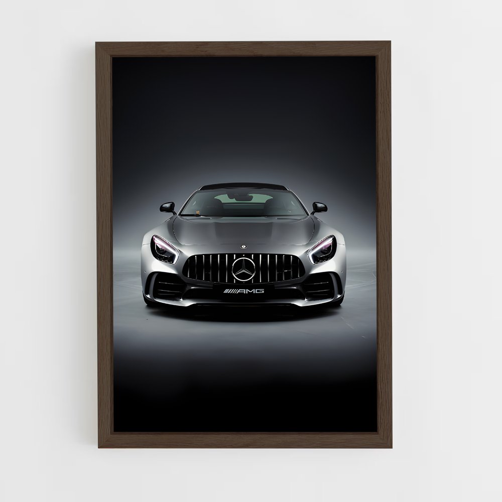 Poster L'ombre du GTR – affiche Mercedes (vue 5)